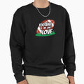 Football Love Sweatshirt - Custom Art Print for Adults - T-Shirt, Sweatshirt, Hoodie