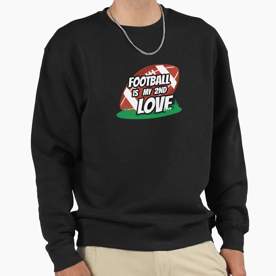 Football Love Sweatshirt - Custom Art Print for Adults - T-Shirt, Sweatshirt, Hoodie