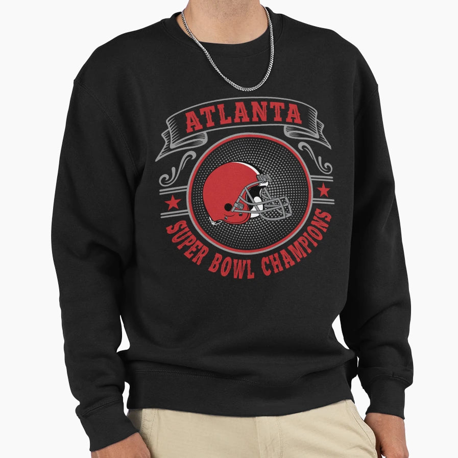Atlanta Super Bowl Champions Sweatshirt - Streetwear Style Unisex - T-Shirt, Sweatshirt, Hoodie