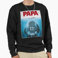 Ghost Papa Sweatshirt - Streetwear Style for Adults - T-Shirt, Sweatshirt, Hoodie