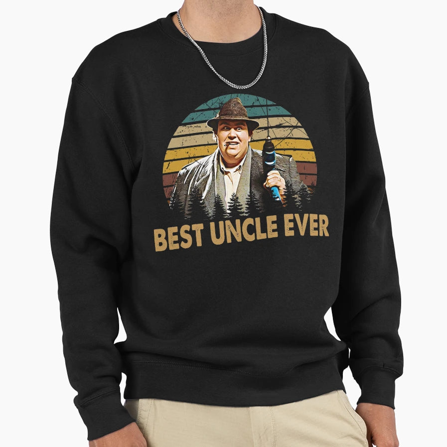 Best Ever John Candy Uncle Bucks Art Sweatshirt - Minimalist Print Unisex - T-Shirt, Sweatshirt, Hoodie