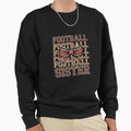 Football Sis American Football Sister Sweatshirt - Minimalist Print Unisex - T-Shirt, Sweatshirt, Hoodie