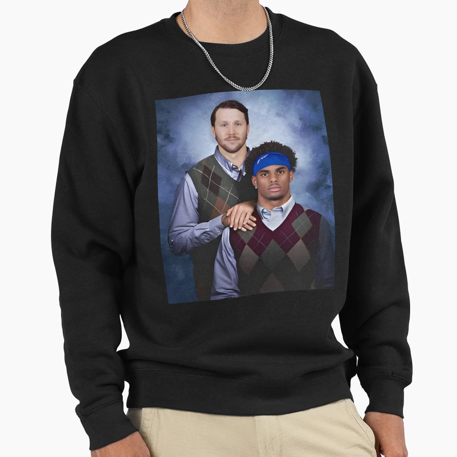 JA JA Keon Coleman Step Brothers Sweatshirt - Novelty Apparel Men Women - T-Shirt, Sweatshirt, Hoodie