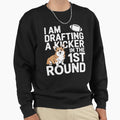 Confused Drafting Kicker Fantasy Sweatshirt - Trendy Graphic for Adults - T-Shirt, Sweatshirt, Hoodie