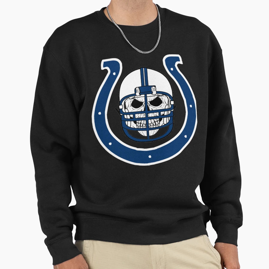 Art Indianapolis Colts Sweatshirt - Novelty Apparel for Adults - T-Shirt, Sweatshirt, Hoodie