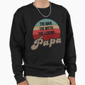 Fathers Day Dad Myth Legend Papa T-Shirt - Aesthetic Graphic for Adults - T-Shirt, Sweatshirt, Hoodie