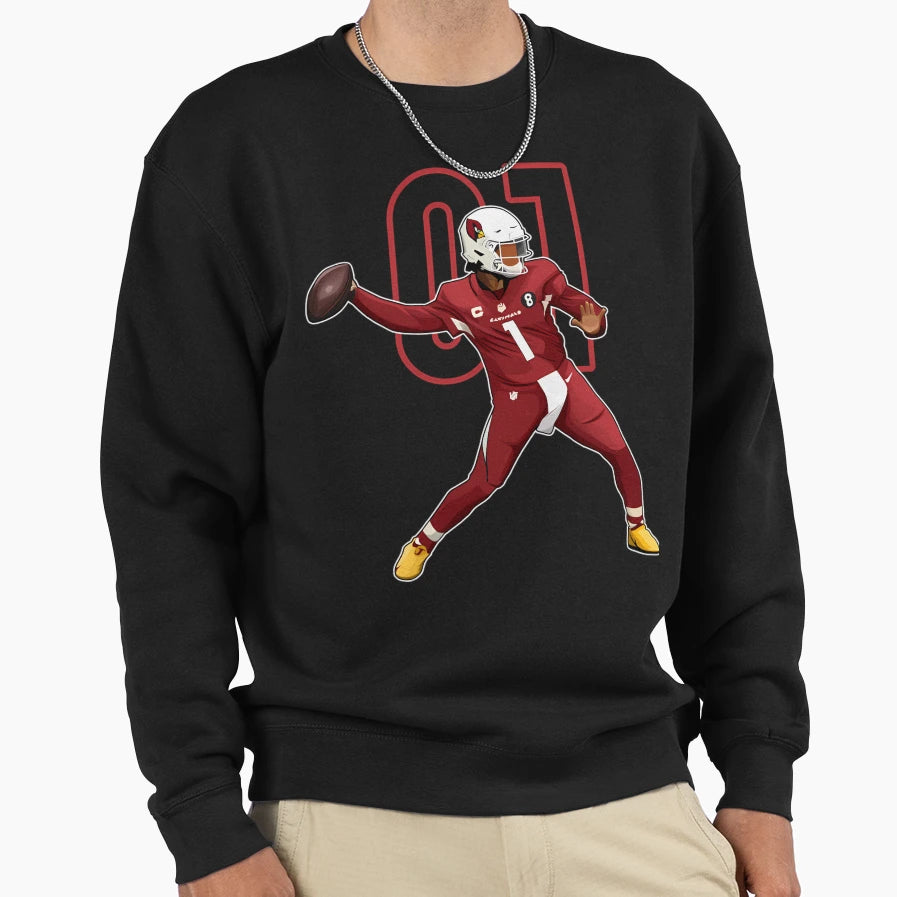 Kyler Murray Arizona 1 Number Sweatshirt - Trendy Graphic Men Women - T-Shirt, Sweatshirt, Hoodie