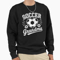 Soccer Grandma Heart And Soccer Sweatshirt - Aesthetic Graphic for Adults - T-Shirt, Sweatshirt, Hoodie