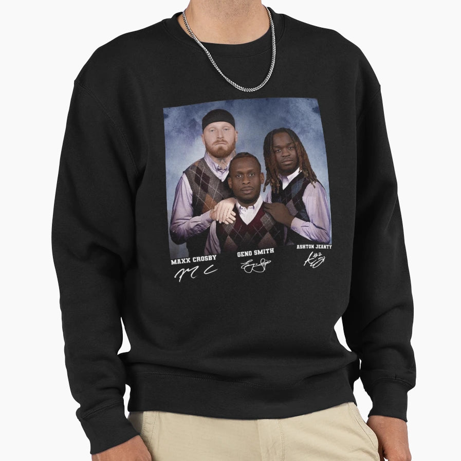 MC Geno Smith Ashton Jeanty Step Sweatshirt - Custom Art Print for Adults - T-Shirt, Sweatshirt, Hoodie