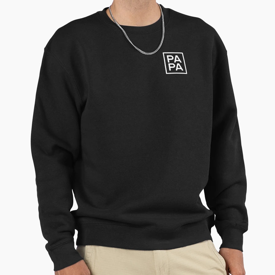 Pa Pa Funny Fathers Day Dad Papa Sweatshirt - Trendy Graphic for Adults - T-Shirt, Sweatshirt, Hoodie