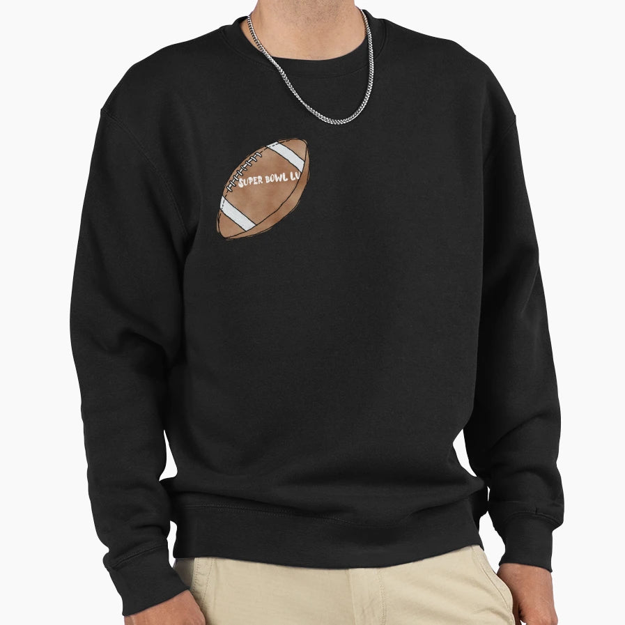 Super Bowl Lv Sweatshirt - Minimalist Print Unisex - T-Shirt, Sweatshirt, Hoodie