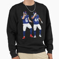 Cam Skattebo Jaxson Dart New York Sweatshirt - Graphic Print for Adults - T-Shirt, Sweatshirt, Hoodie