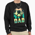 1 Dad Soccer Player Soccer Sweatshirt - Casual Everyday Wear Unisex - T-Shirt, Sweatshirt, Hoodie