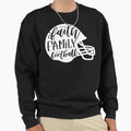 Faith Family Football Sweatshirt - Graphic Print Unisex - T-Shirt, Sweatshirt, Hoodie
