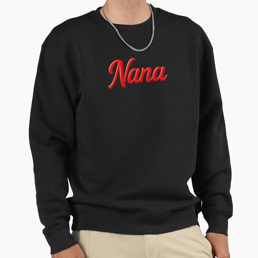 Nana Nana Nana Sweatshirt - Minimalist Print Unisex - T-Shirt, Sweatshirt, Hoodie