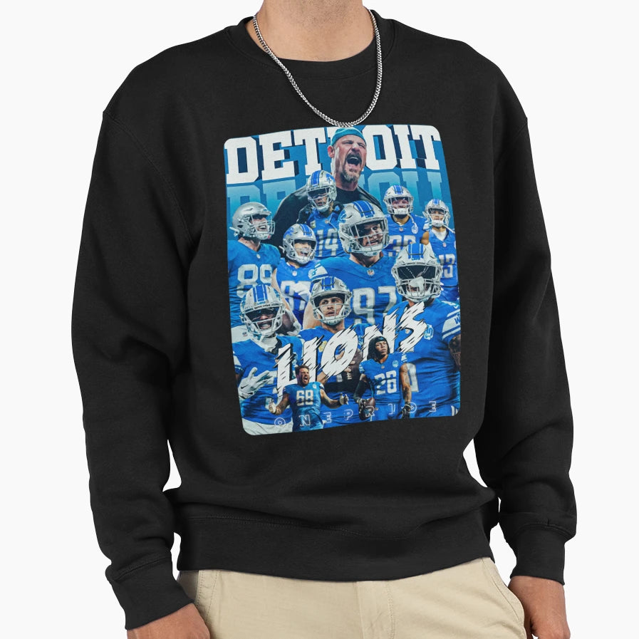 Art Detroit Lions Sweatshirt - Novelty Apparel Men Women - T-Shirt, Sweatshirt, Hoodie
