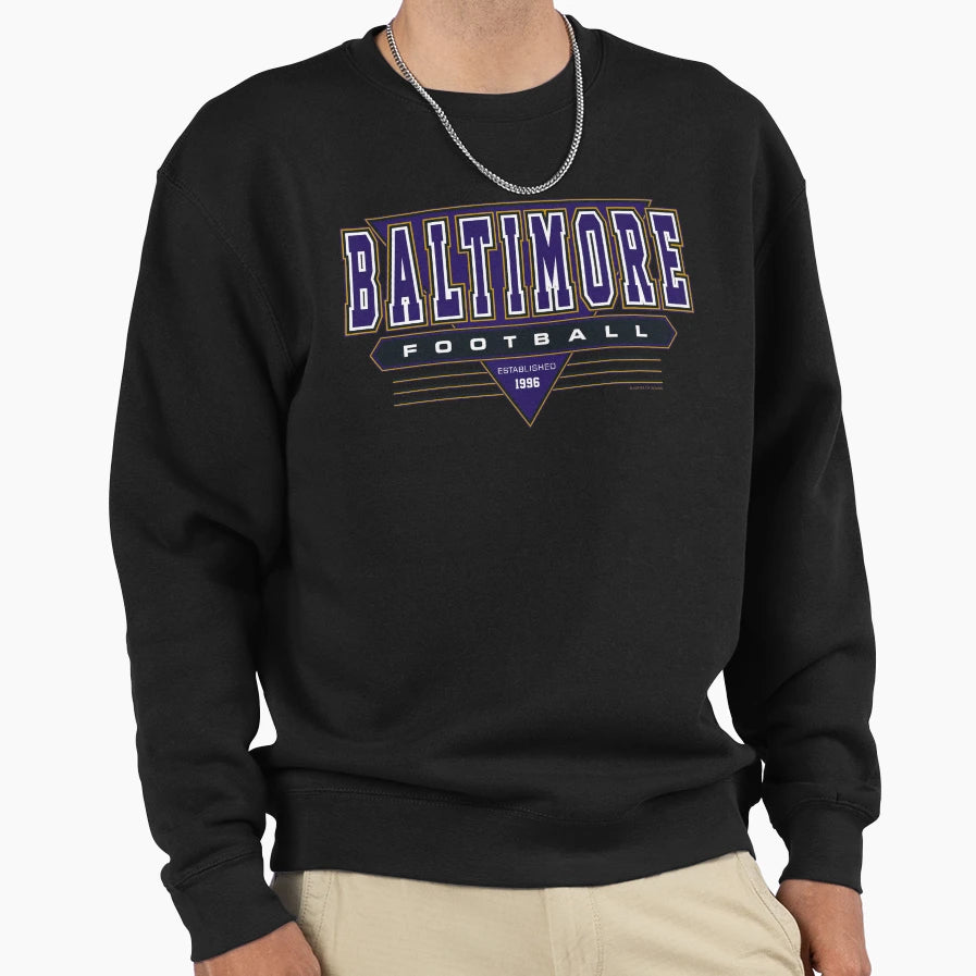 Baltimore Football Ravens Sweatshirt - Casual Everyday Wear Unisex - T-Shirt, Sweatshirt, Hoodie