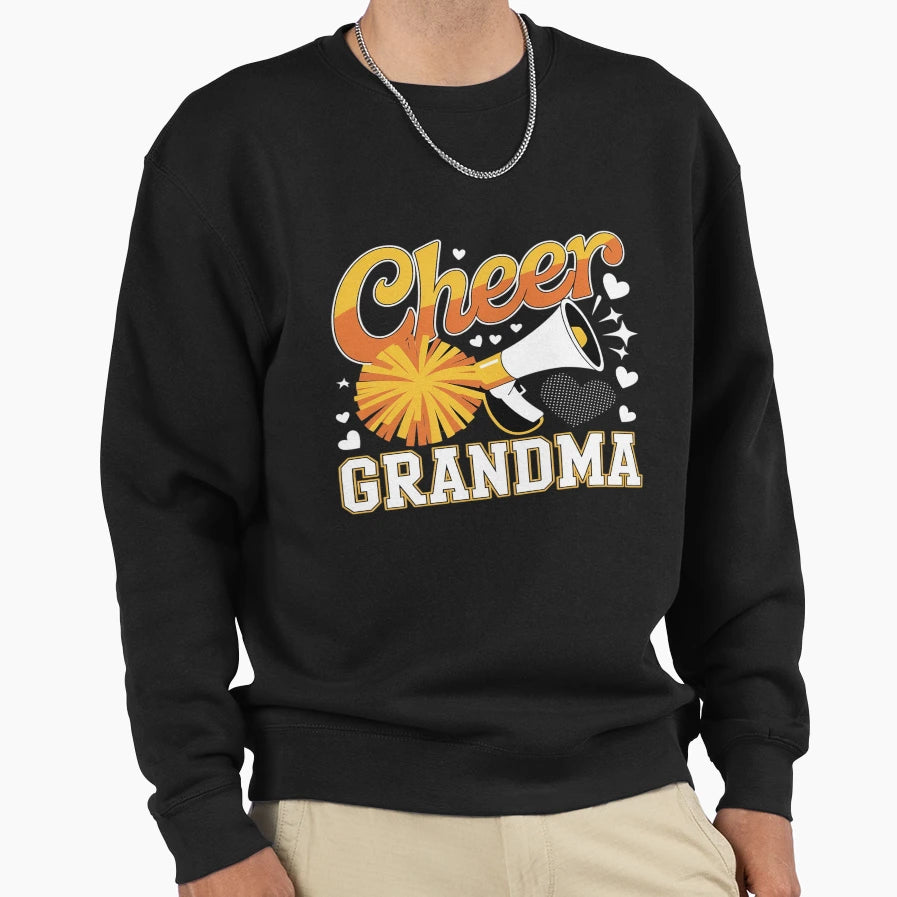 Cheer Grandma Cheerleading Sweatshirt - Streetwear Style Unisex - T-Shirt, Sweatshirt, Hoodie