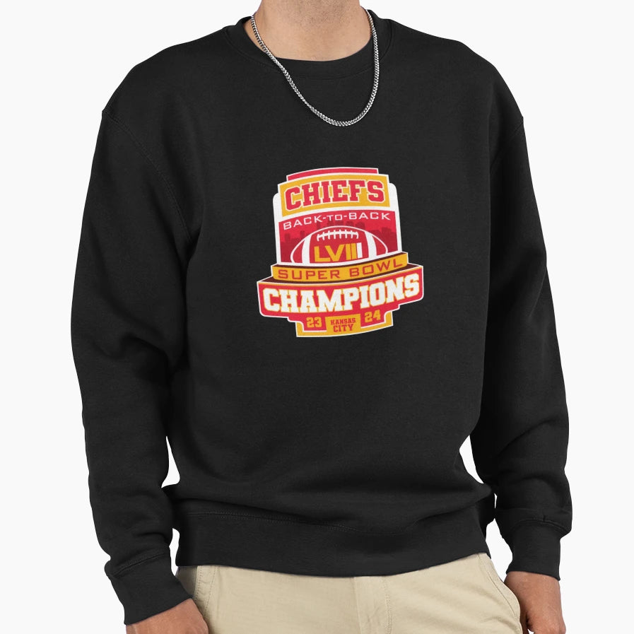 Kansas City Chiefs Sweatshirt - Aesthetic Graphic Men Women - T-Shirt, Sweatshirt, Hoodie