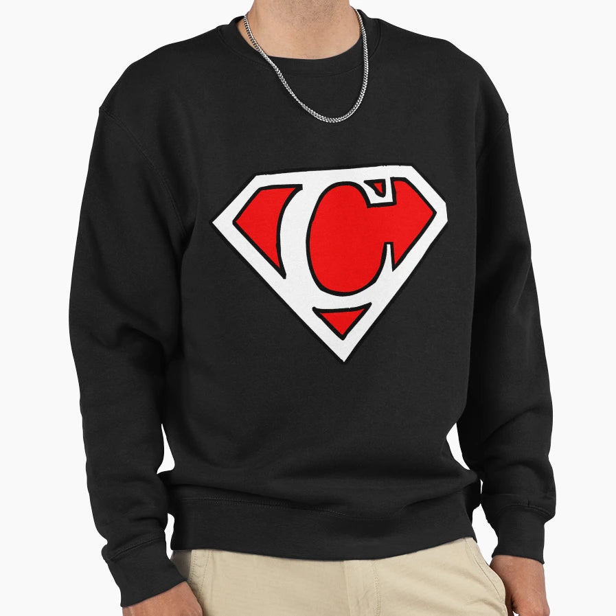 Super Canada Red Sweatshirt - Minimalist Print Men Women - T-Shirt, Sweatshirt, Hoodie