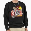 Leopard Softball Nana Sweatshirt - Custom Art Print Unisex - T-Shirt, Sweatshirt, Hoodie