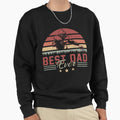 Best Dad Ever Football Love Sweatshirt - Minimalist Print for Adults - T-Shirt, Sweatshirt, Hoodie