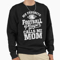 My Football Player Calls Me Mom Foot T-Shirt - Custom Art Print Unisex - T-Shirt, Sweatshirt, Hoodie
