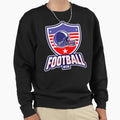 American Football Mom Soccer Sweatshirt - Casual Everyday Wear for Adults - T-Shirt, Sweatshirt, Hoodie