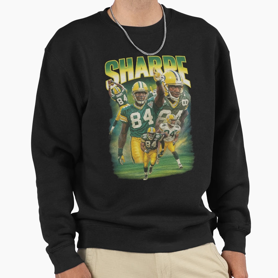 Sterling Sharpe 84 Green Bay Sweatshirt - Novelty Apparel Men Women - T-Shirt, Sweatshirt, Hoodie