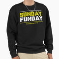 Sunday Funday Kansas City Chiefs Sweatshirt - Fun Novelty Design for Adults - T-Shirt, Sweatshirt, Hoodie