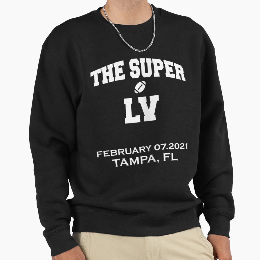 Super Big Game Feb 7 2021 Sweatshirt - Fun Novelty Design Men Women - T-Shirt, Sweatshirt, Hoodie