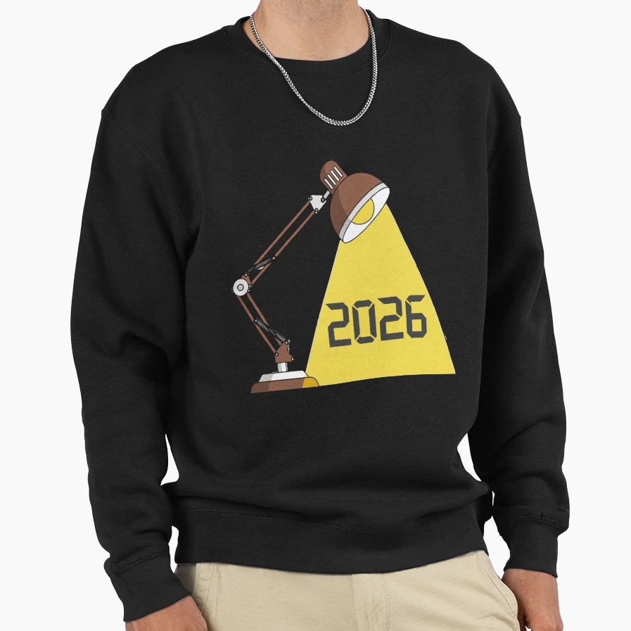 Happy New Year 2026 Celebration Sweatshirt - Unique Graphic Unisex - T-Shirt, Sweatshirt, Hoodie