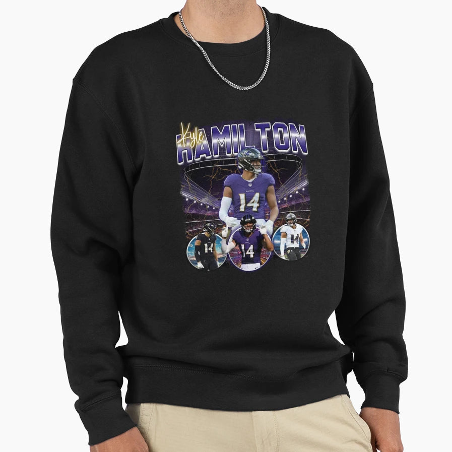 Kyle Hamilton T-Shirt - Aesthetic Graphic Unisex - T-Shirt, Sweatshirt, Hoodie