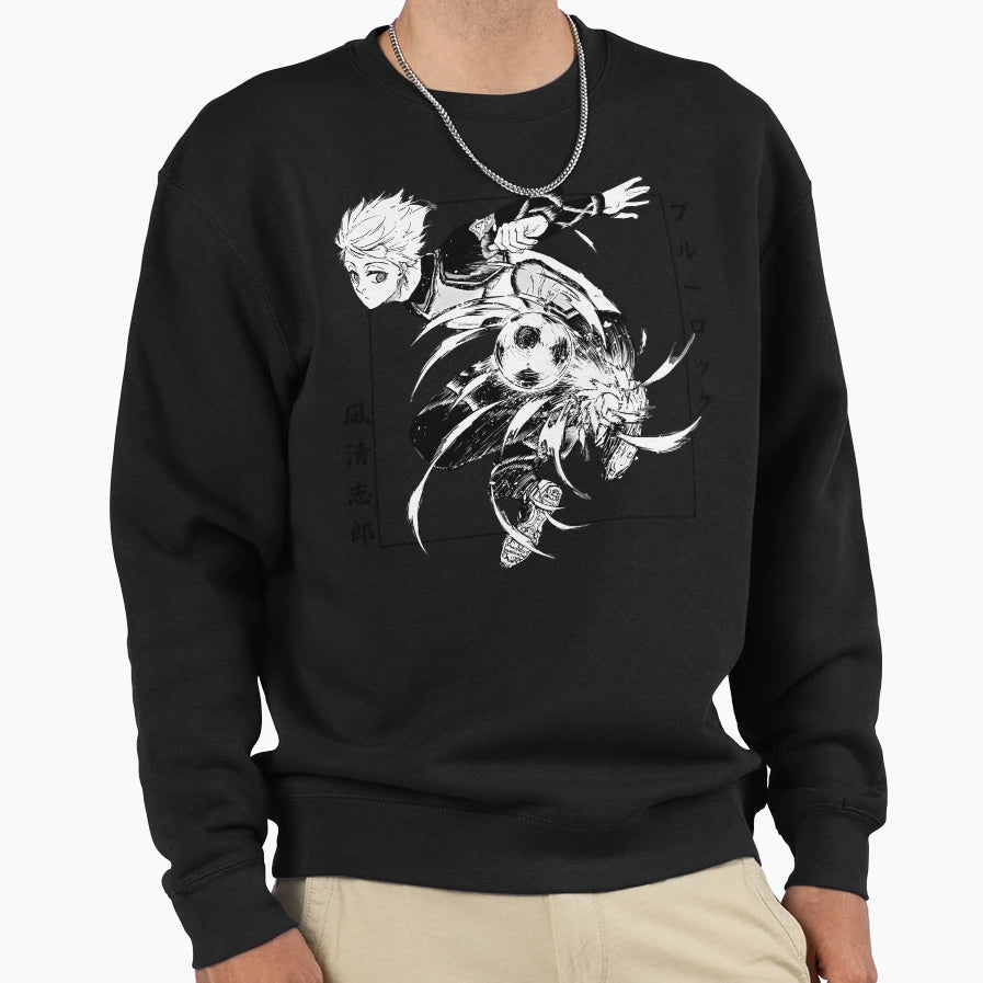 Blue Lock Seishiro Nagi Japanese Sweatshirt - Custom Art Print for Adults - T-Shirt, Sweatshirt, Hoodie
