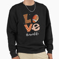 Love Football American Mom Life Sweatshirt - Aesthetic Graphic Unisex - T-Shirt, Sweatshirt, Hoodie