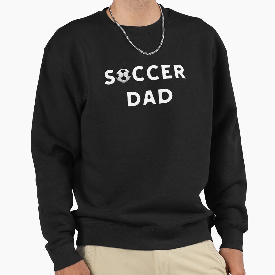 Soccer Dad Sweatshirt - Minimalist Print Unisex - T-Shirt, Sweatshirt, Hoodie