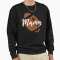 Mom Football American Brown Rugby Sweatshirt - Minimalist Print Men Women - T-Shirt, Sweatshirt, Hoodie