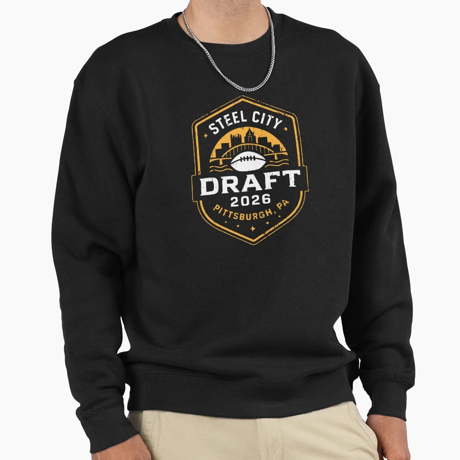 Steel City Draft Sweatshirt - Aesthetic Graphic Men Women - T-Shirt, Sweatshirt, Hoodie