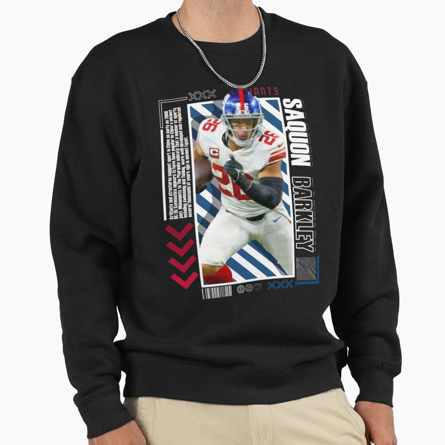 American Football 26 Running Back Sweatshirt - Unique Graphic Unisex - T-Shirt, Sweatshirt, Hoodie