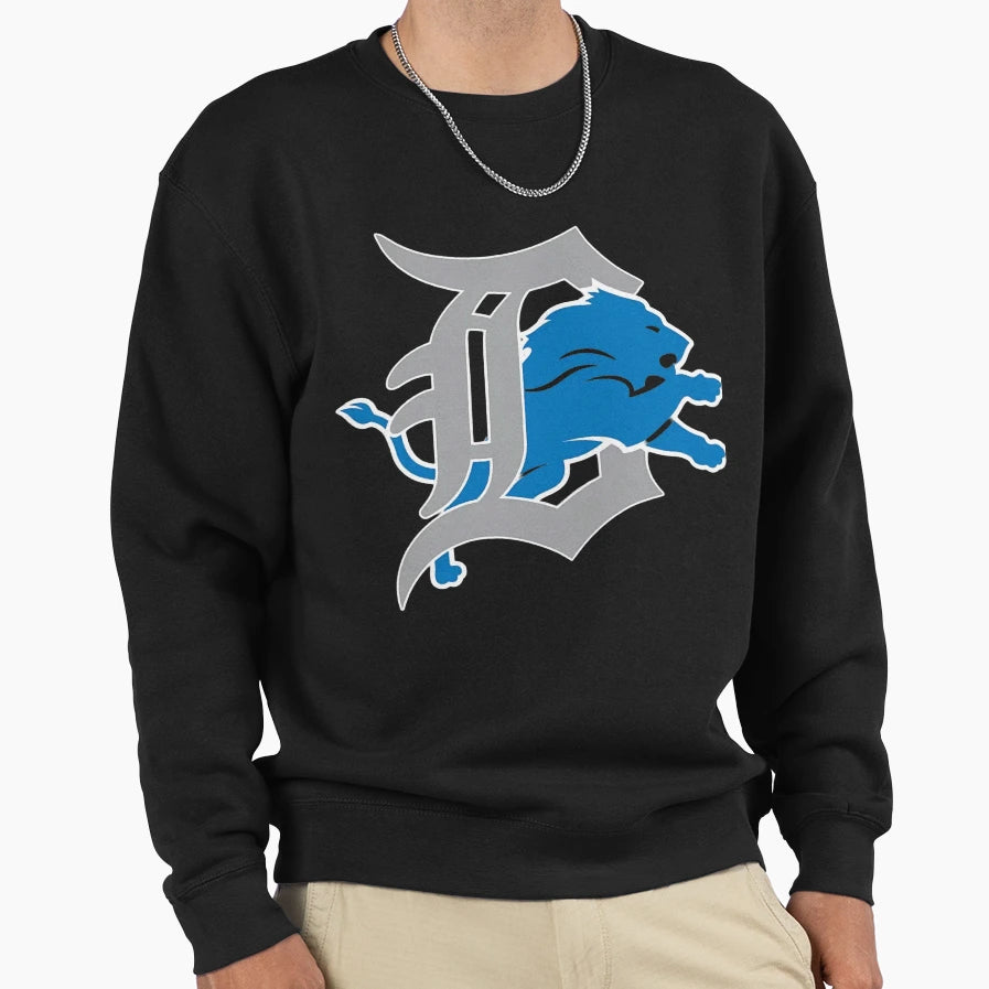 Football Detroit Lions Sweatshirt - Novelty Apparel for Adults - T-Shirt, Sweatshirt, Hoodie
