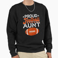 Proud Football Aunt Mothers Day Sweatshirt - Fun Novelty Design Unisex - T-Shirt, Sweatshirt, Hoodie