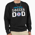 Cruz Azul Mexican Team Soccer Dad Sweatshirt - Novelty Apparel for Adults - T-Shirt, Sweatshirt, Hoodie