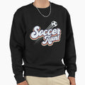 Soccer Aunt Soccer Auntie Soccer Ball Sweatshirt - Minimalist Print Unisex - T-Shirt, Sweatshirt, Hoodie