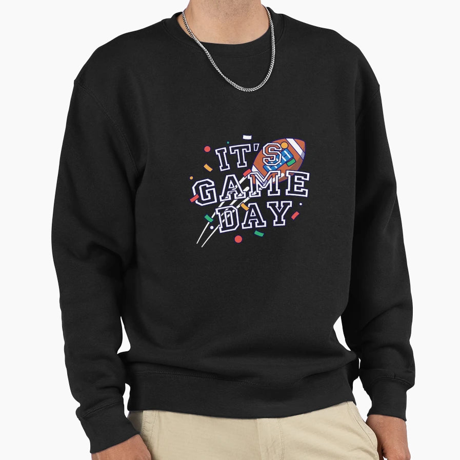 Game Day College University Game Day Sweatshirt - Aesthetic Graphic Unisex - T-Shirt, Sweatshirt, Hoodie