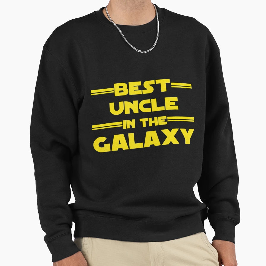 Best Uncle Galaxy Wars Nerdy Sweatshirt - Streetwear Style for Adults - T-Shirt, Sweatshirt, Hoodie