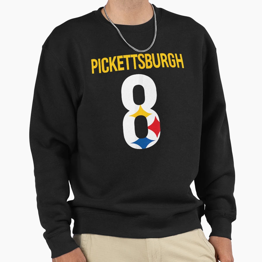 Pickettsburgh Diamond 8 T-Shirt - Trendy Graphic Unisex - T-Shirt, Sweatshirt, Hoodie