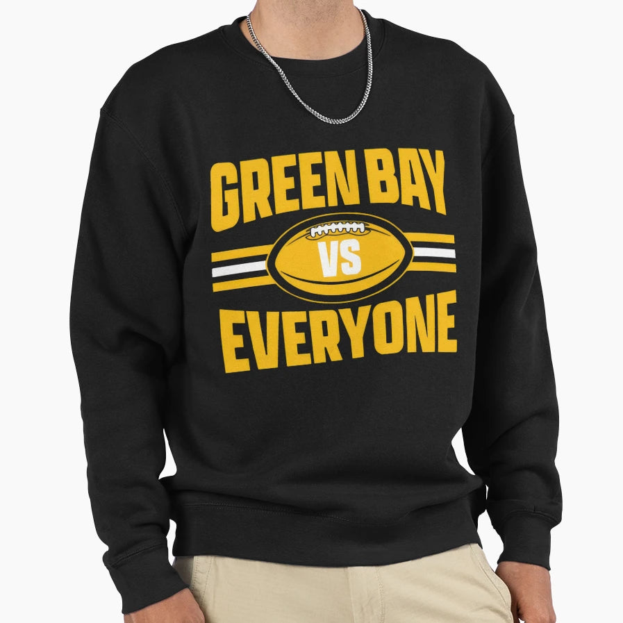 Art Green Bay Packers Sweatshirt - Casual Everyday Wear Men Women - T-Shirt, Sweatshirt, Hoodie