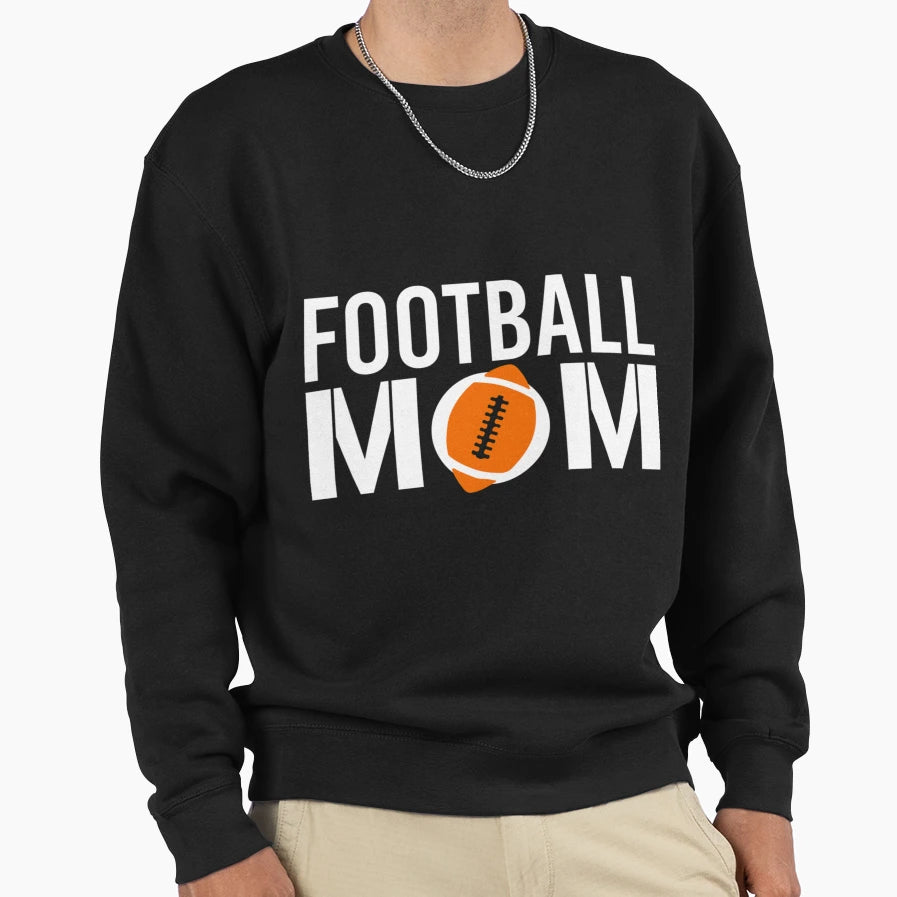 Football Mom American Football Gift T-Shirt - Unique Graphic Unisex - T-Shirt, Sweatshirt, Hoodie