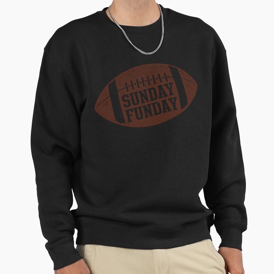 Sunday Funday American Football Fan T-Shirt - Trendy Graphic Men Women - T-Shirt, Sweatshirt, Hoodie
