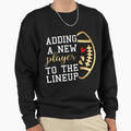Pregnancy Announcement Football Sweatshirt - Unique Graphic for Adults - T-Shirt, Sweatshirt, Hoodie